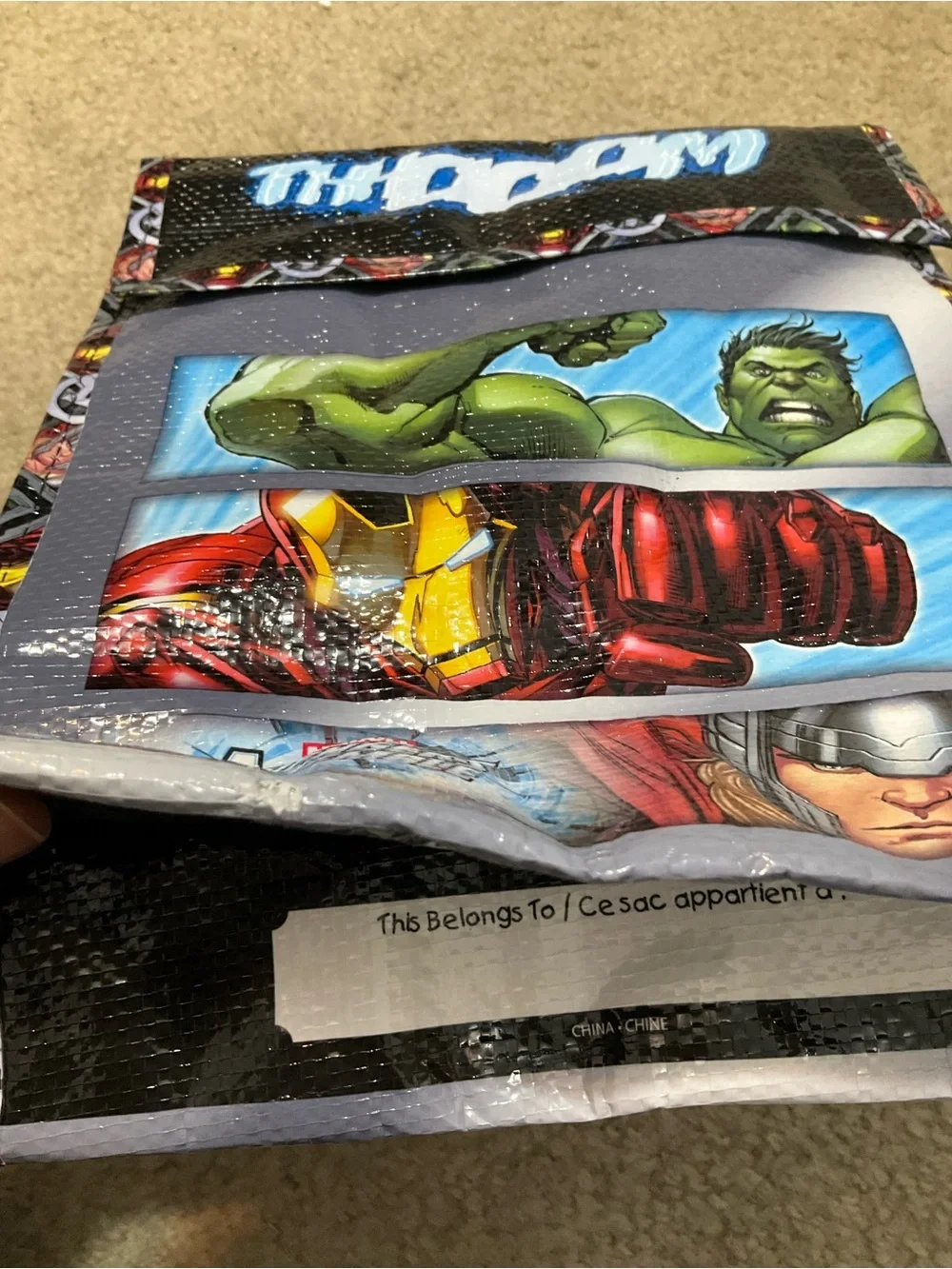 Marvel Avengers Assemble Kids Food Storage Pouch - Multi-Color